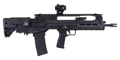 Springfield Hellion Bullpup Package 223/5.56mm, 16" Barrel, 1:7 Twist, Crimson Trace CTS-103 Red/Green Dot, MOD 3 Grip, 5-Position Adjustable Stock 30rd