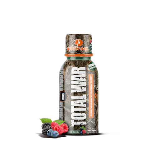 Redcon1 Total War Energy Shots sour Wild Berry 12 Pack