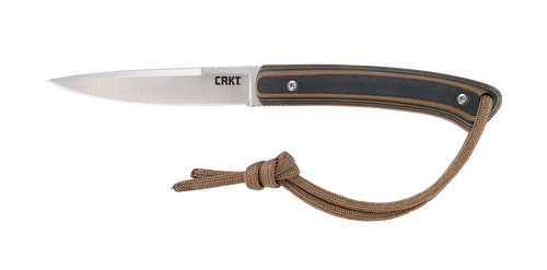 Columbia River BIWA, 3.02" Fixed Blade, Plain Edge, 8Cr13MoV Steel Blade, Satin Finish, G10 Handle, Thermoplastic Sheath