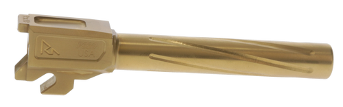 Rival Arms Precision Drop-In Barrel 9mm 3.90" Gold PVD Finish 4340H Steel Material for Sig P320 Full Size