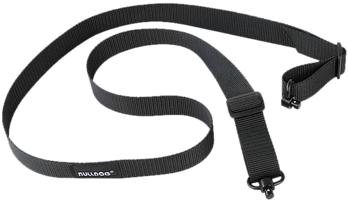 Bulldog Cases Single Point Sling, Deluxe Locking Swivels, Poly Oxford Nylon Construction, Black