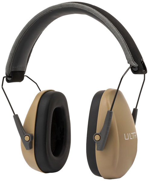 Allen ULTRX Slim Profile Passive Muff, Earmuff, NRR 23dB, Taupe