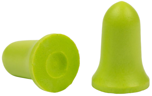 Allen ULTRX Tapered Foam Plugs, NRR 32dB, Lime Green, 6 Pairs