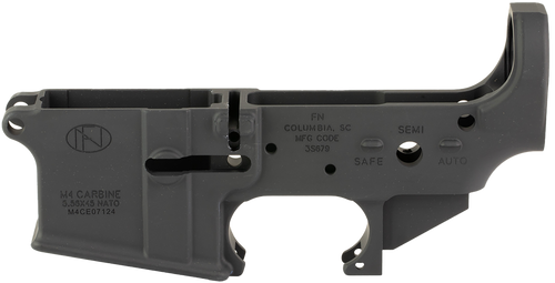 FN FN15 Military Collector M4 Stripped Lower 223 Remington/5.56mm, Anodized Finish, Black