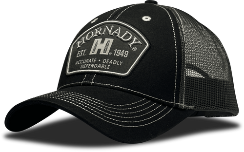 Hornady Gear Black Trucker Hornady Patch