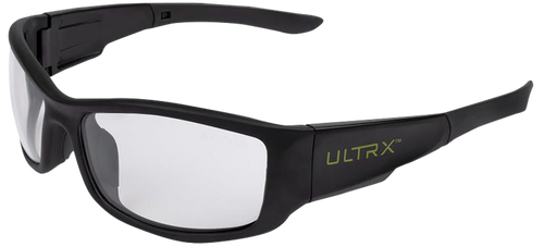 Allen ULTRX Sync Safety Glasses, Anti-fog/Anti-scratch, Black Frame, Clear Lens