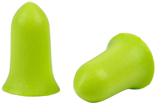 Allen ULTRX Tapered Foam Plugs, NRR 32dB, Lime Green, 25 Pairs