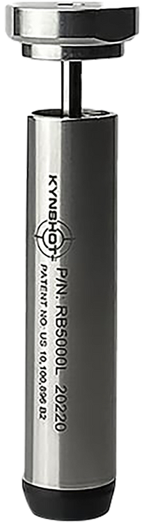 KynSHOT Hydraulic Recoil Buffer, Fits AR-15 in 300 Blackout with Mil Spec Carbine Buffer Tube, Stainless Steel Construction, Silver
