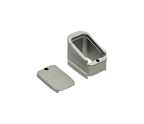 Shield Arms Magazine Extension Fits Springfield Echelon 5rd Grey Anodized Aluminum