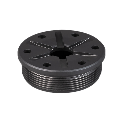 SilencerCo Bravo Front Cap 223 Caliber Black