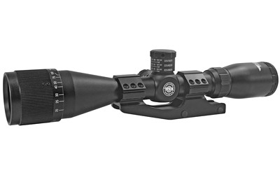 BSA Optics Tactical Weapon 3-12X40mm, 1" Maintube, Mil Dot Reticle, 1/4 MOA Adjustments, Black Color, 1 Piece Mount, .223 and .308 Turrets