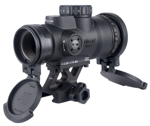 Trijicon MRO HD Patrol Matte Black 1x 68 MOA/2 MOA Green Dot Reticle