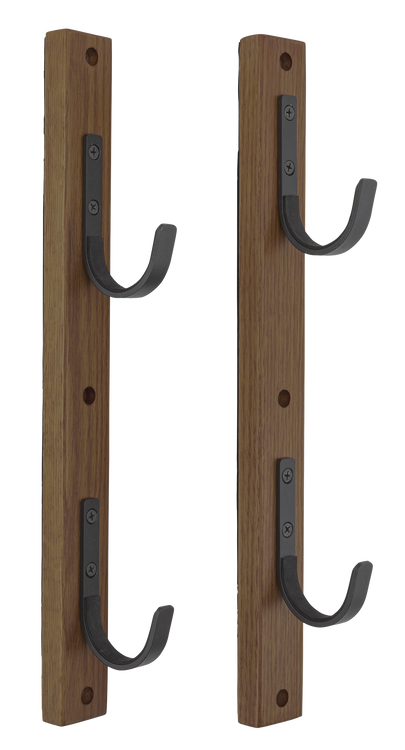 Allen Gun Collector Hardwood Gun Rack 2 Rifle/Shotgun Brown/Black Wood/Steel