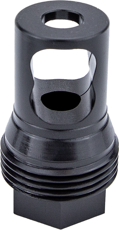 KGM Suppressors R50T Taper Muzzle Brake Black Nitride Steel 5/8"x24 Threads
