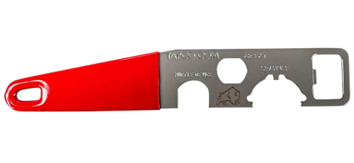 Tapco Stock Wrench Red Steel Rubber Handle