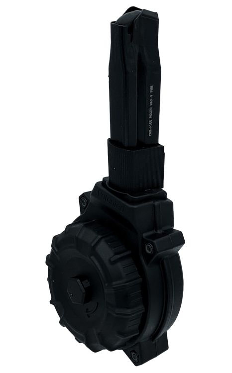 ProMag 50rds Drum 9mm Fits Ruger Max-9 Black Polymer