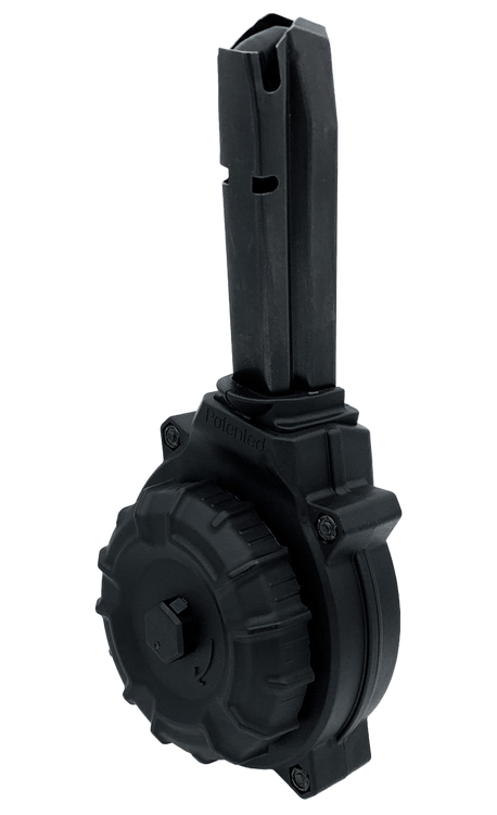 ProMag 50rds Drum 40 S&W Black Polymer
