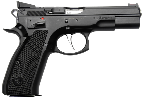 CZ Custom 75 Shadow OR 9mm, 4.6" Barrel, Optics Ready, 2x16rd