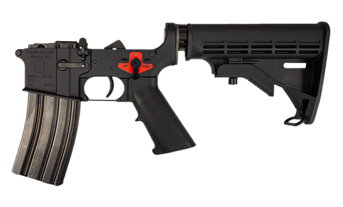 Franklin Armory BFSIII Lower Assembly, Aluminum Black Hardcoat Anodize for M4