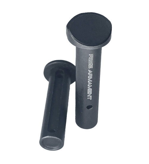 Rise Armament Takedown and Pivot Pins, Fits AR-15, Matte Finish, Black