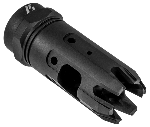 Strike Mini King Comp Black Steel with 1/2"-28 tpi Threads & 2.30" OAL for 9mm AR-Platform