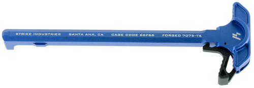 Strike Extended Latch Charging Handle AR-15 Blue Anodized Aluminum