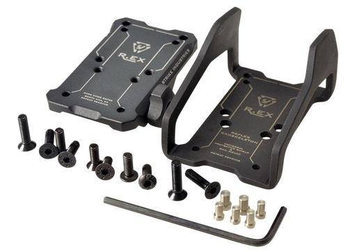 Strike SI Reflex Mount For Universal Picatinny Style Black Hard Coat Anodized Finish