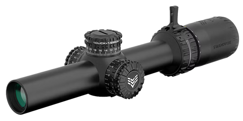 Swampfox Optics Arrowhead LPVO 1-6x24mm 30mm Tube Guerrilla Dot BDC Reticle