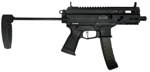 Grand Power Stribog SP9A35 9mm,PDW, Tailhook Brace, 3x30rd