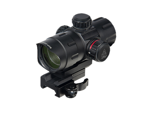 UTG, 4.2" ITA Red/Green T-Dot with QD Mount, 32.5 Objective, Black, 38mm