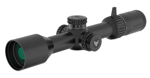 Swampfox Optics Kentucky Black 2-12x44mm 30mm Tube Sharpshooter MOA Reticle