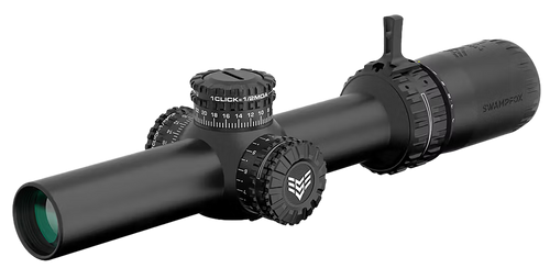 Swampfox Optics Arrowhead Black 1-10x24mm 30mm Tube Guerrilla Dot MOA Red Reticle