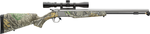 CVA Wolf Optic 50 Caliber, 24" SS Barrel, Optic Ready Receiver, Realtree Edge Stock, KonusShot 3-9x32mm Scope