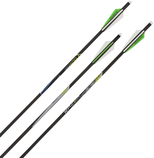 Allen CX600 Crossbow Bolts Black 20" Carbon Fiber 3 Pack