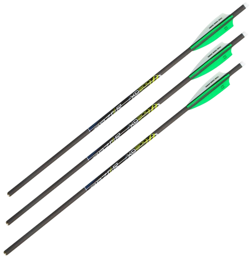 Allen XD300 Crossbow Bolts Black 20" Carbon Fiber 3 Pack