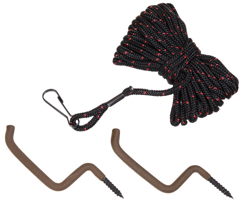 Allen Bow & Gun Rope Treestand Black/Red 20' Long Includes 2 Hangers