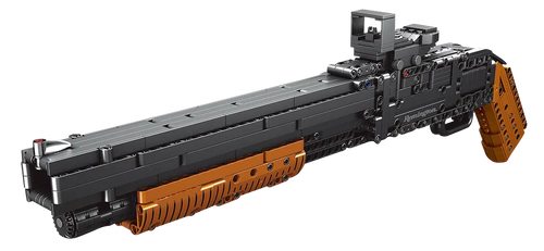 Remington by Camp Co Building Blocks Shotgun Black/Brown Plastic 21" Long Includes 6 Plastic Projectiles 863 Pieces