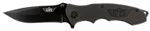 Uzi Accessories UZI Responder VI Black, Stainless-Steel Blade