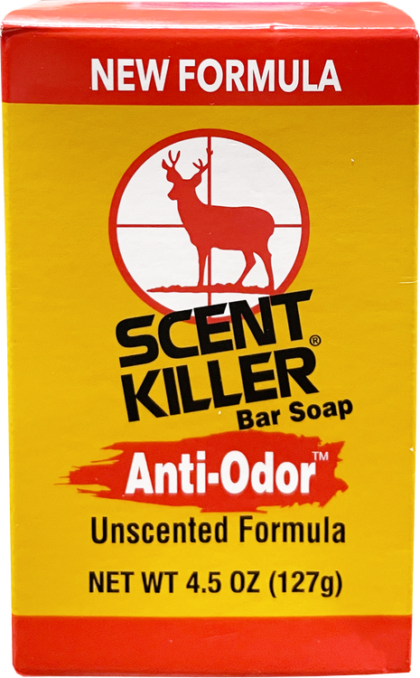 Wildlife Research Scent Killer Bar Soap Odor Eliminator Unscented Scent 4.5 oz