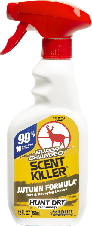 Wildlife Research Scent Killer Super Charged Cover Scent Autumn Scent 12 oz Trigger Spray