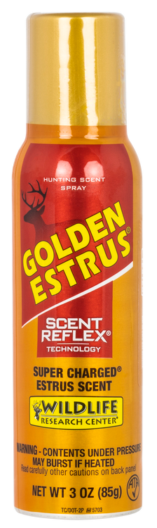 Wildlife Research Golden Estrus Scent Reflex Deer Attractant Doe In Estrus Scent 3 oz Aerosol
