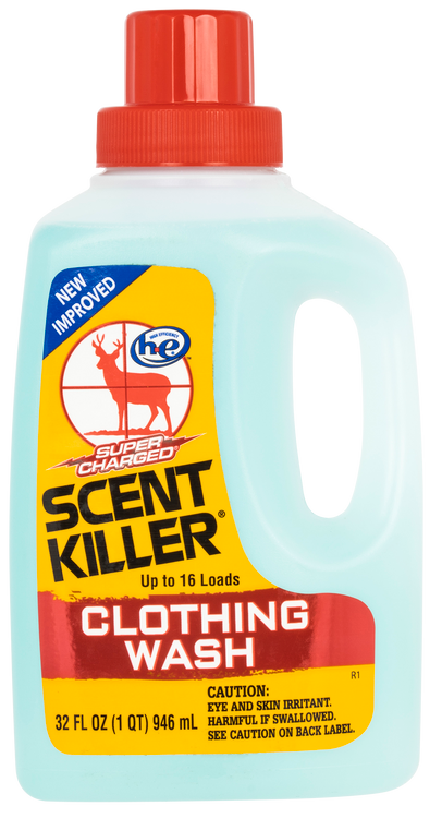 Wildlife Research Super Charged Super Charged Clothing Wash Odor Eliminator Odorless Scent 32 oz