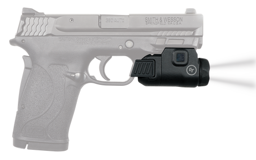 Crimson Trace Rail Master Tactical Light, Compact Size, Fits 1913 Picatinny Rail, 200 Lumen White Light, Polymer Housing, Black