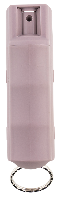 Sabre Pepper Spray Red Pepper UV Dye 25 Bursts Effective Distance 10 ft 0.50 oz Dusk Purple Includes Key Ring