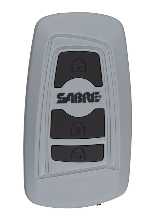 Sabre 3-In-1 Stun Gun Safety Tool Gray Polymer 1.15 uC Pain Rating Features Built in Flashlight