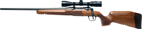 Savage Axis 2 XP Combo 7mm-=08 Remington 4rd,22" Matte Black Sporter Barrel & Drilled & Tapped Carbon Steel Receiver, Ergonomic Hardwood Stock, Left Hand, Boresighted 3-9x40mm Scope