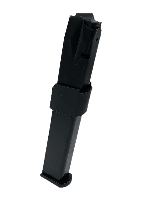 ProMag Industries Magazine, 9mm, 32rd, Fits Springfield Hellcat, Steel Construction, Blued, Black