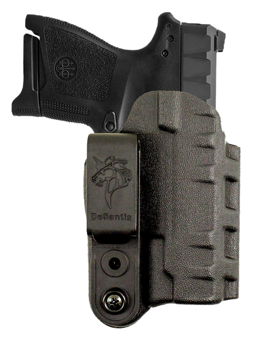 Desantis Slim-Tuk, Inside Waistband Holster, Ambidextrous, Fits S&W Bodyguard 2.0, Kydex Construction, Matte Finish, Black