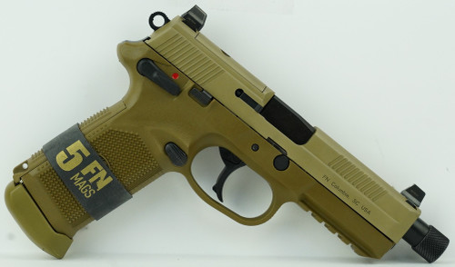 [HGU-FX3U189161] *USED* FN FNX Tactical Bundle 45 ACP, 5.3" Barrel, Flat Dark Earth, Picatinny Rail, 15rd