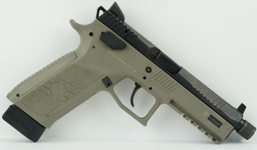 [HGR-C151049] **USED** CZ P-09 9mm, Urban Grey Frame, Black Slide, Suppressor Ready, 19rd
